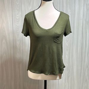 Haute Monde short sleeve shirt size small